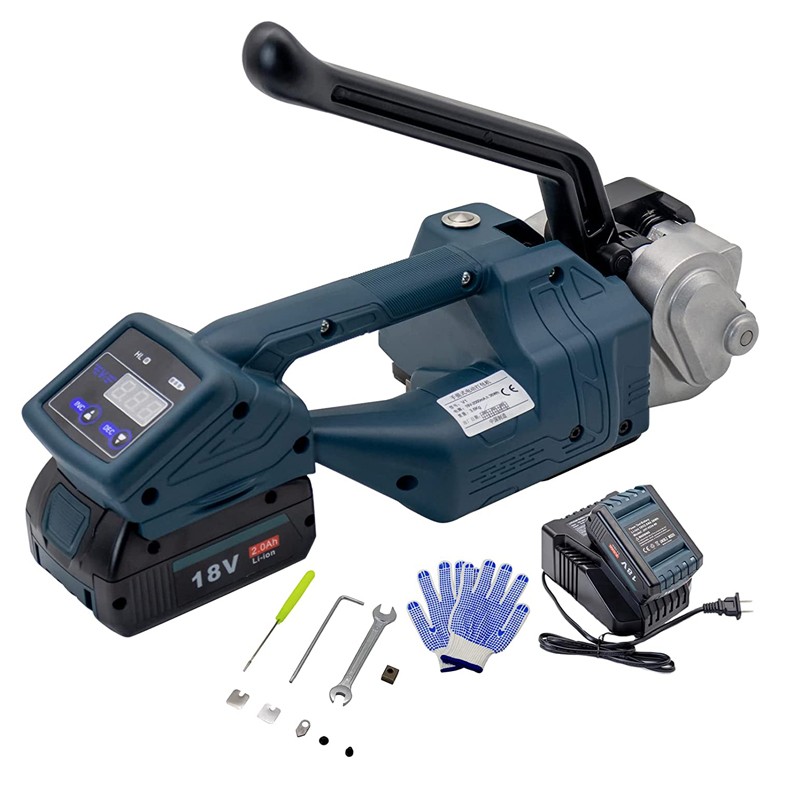 Aparat semi-automat de legat banda PET si PP, latime 12-16.5 mm, acumulator 2000mah - imagine 17